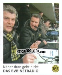 Sticker Das BVB-Netradio - Bvb 09. Echte Liebe! n. 258 - Juststickit