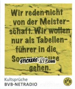 Sticker BVB-Netradio - Bvb 09. Echte Liebe! - Juststickit