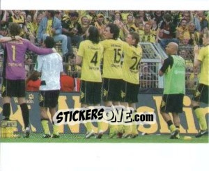 Sticker Danke! (Puzzle) - Bvb 09. Echte Liebe! - Juststickit