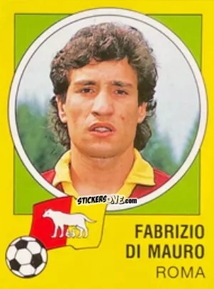 Sticker Fabrizio Di Mauro - Calcio 1990-1991 n. 266 - Junior Stickers