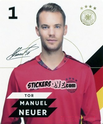 Sticker Manuel Neuer - DFB-Sammelalbum 2020 n. 1 - Rewe