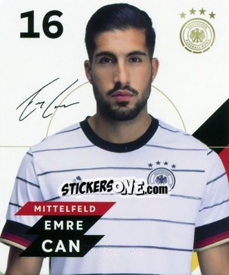 Sticker Emre Can - DFB-Sammelalbum 2020 n. 16 - Rewe