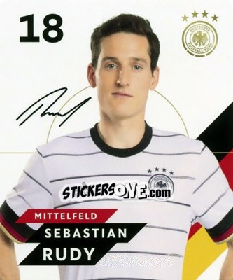 Sticker Sebastian Rudy - DFB-Sammelalbum 2020 - Rewe