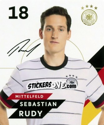 Cromo Sebastian Rudy - DFB-Sammelalbum 2020 - Rewe