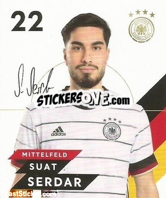 Figurina Suat Serdar - DFB-Sammelalbum 2020 - Rewe