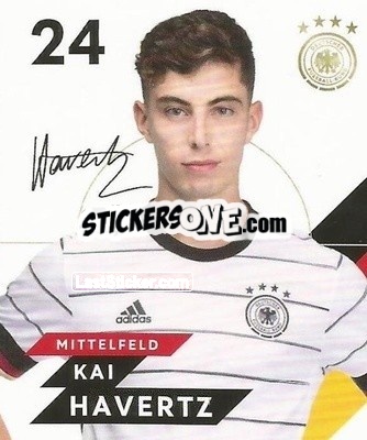 Sticker Kai Havertz - DFB-Sammelalbum 2020 n. 24 - Rewe