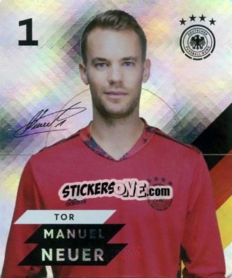 Sticker Manuel Neuer - DFB-Sammelalbum 2020 n. G1 - Rewe