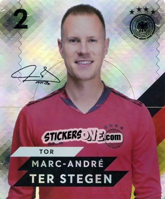Cromo Marc-André ter Stegen - DFB-Sammelalbum 2020 n. G2 - Rewe