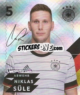 Sticker Niklas Süle - DFB-Sammelalbum 2020 - Rewe