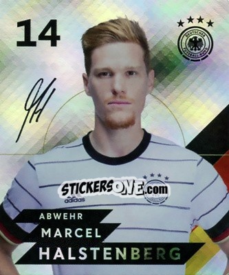 Sticker Marcel Halstenberg - DFB-Sammelalbum 2020 - Rewe