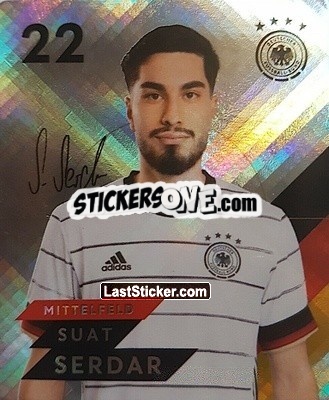 Sticker Suat Serdar - DFB-Sammelalbum 2020 n. G22 - Rewe