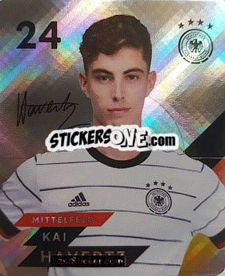 Sticker Kai Havertz - DFB-Sammelalbum 2020 n. G24 - Rewe