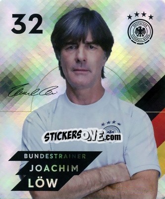 Sticker Joachim Löw - DFB-Sammelalbum 2020 n. G32 - Rewe