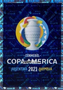 Sticker Copa America 2021 Logo - CONMEBOL Copa América 2021 Preview n. 1 - Panini
