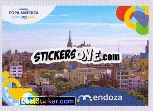 Sticker Mendoza - CONMEBOL Copa América 2021 Preview - Panini