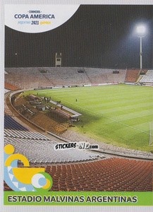 Sticker Estadio Malvinas Argentinas - CONMEBOL Copa América 2021 Preview n. 14 - Panini