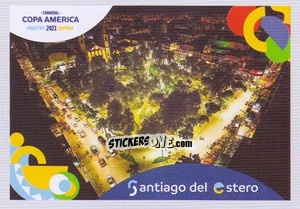 Sticker Santiago del Estero - CONMEBOL Copa América 2021 Preview n. 18 - Panini