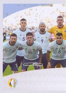 Sticker Team - CONMEBOL Copa América 2021 Preview n. 20 - Panini