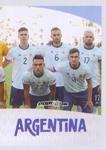 Sticker Team - CONMEBOL Copa América 2021 Preview - Panini