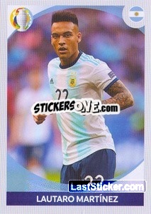 Sticker Lautaro Martínez (in action) - CONMEBOL Copa América 2021 Preview - Panini