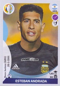 Figurina Esteban Andrada - CONMEBOL Copa América 2021 Preview - Panini