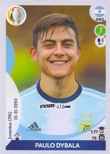 Sticker Paulo Dybala - CONMEBOL Copa América 2021 Preview n. 47 - Panini