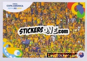 Figurina Fans - CONMEBOL Copa América 2021 Preview - Panini