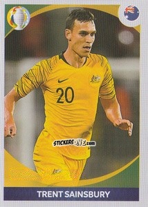 Cromo Trent Sainsbury (in action) - CONMEBOL Copa América 2021 Preview - Panini