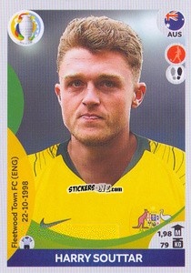 Cromo Harry Souttar - CONMEBOL Copa América 2021 Preview - Panini