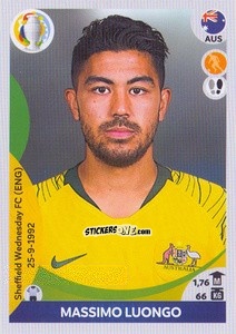 Sticker Massimo Luongo - CONMEBOL Copa América 2021 Preview n. 72 - Panini