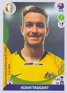 Sticker Adam Taggart - CONMEBOL Copa América 2021 Preview n. 76 - Panini