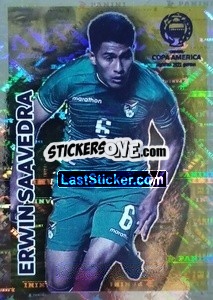 Sticker Erwin Saavedra (in action) - CONMEBOL Copa América 2021 Preview - Panini