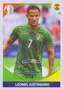 Sticker Leonel Justiniano (in action) - CONMEBOL Copa América 2021 Preview n. 86 - Panini