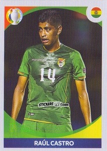 Sticker Raúl Castro (in action) - CONMEBOL Copa América 2021 Preview n. 87 - Panini