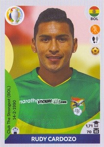 Figurina Rudy Cardozo (top scorer) - CONMEBOL Copa América 2021 Preview - Panini