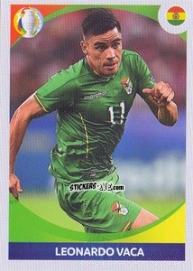 Sticker Leonardo Vaca (in action) - CONMEBOL Copa América 2021 Preview n. 90 - Panini
