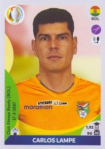 Sticker Carlos Lampe - CONMEBOL Copa América 2021 Preview - Panini