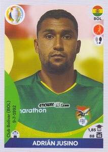 Sticker Adrián Jusino - CONMEBOL Copa América 2021 Preview n. 93 - Panini