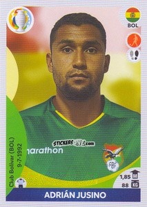 Cromo Adrián Jusino - CONMEBOL Copa América 2021 Preview - Panini