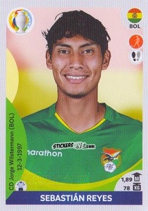 Sticker Sebastián Reyes - CONMEBOL Copa América 2021 Preview n. 94 - Panini