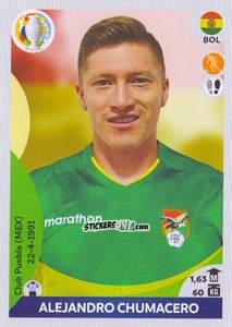 Sticker Alejandro Chumacero - CONMEBOL Copa América 2021 Preview n. 104 - Panini