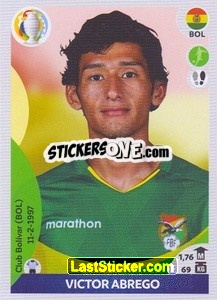 Sticker Victor Abrego - CONMEBOL Copa América 2021 Preview - Panini