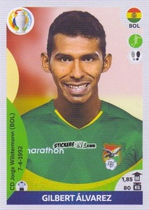 Sticker Gilbert Álvarez - CONMEBOL Copa América 2021 Preview n. 107 - Panini