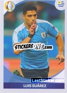 Sticker Luis Suárez (in action) - CONMEBOL Copa América 2021 Preview - Panini
