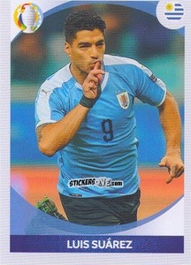 Sticker Luis Suárez (in action) - CONMEBOL Copa América 2021 Preview n. 119 - Panini