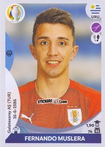 Sticker Fernando Muslera - CONMEBOL Copa América 2021 Preview n. 121 - Panini