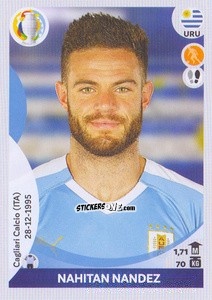 Sticker Nahitan Nandez - CONMEBOL Copa América 2021 Preview - Panini