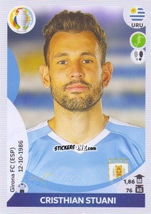 Sticker Cristhian Stuani - CONMEBOL Copa América 2021 Preview n. 137 - Panini
