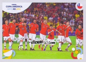 Sticker Celebration - CONMEBOL Copa América 2021 Preview - Panini