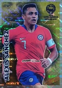 Cromo Alexis Sánchez (in action) - CONMEBOL Copa América 2021 Preview - Panini